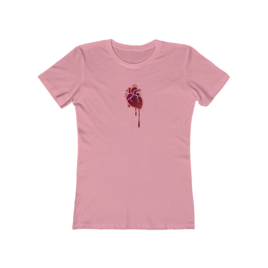 T-Shirt Bruised Heart Tee – Sad Valentine’s Shirt for Emo & Goth Girls