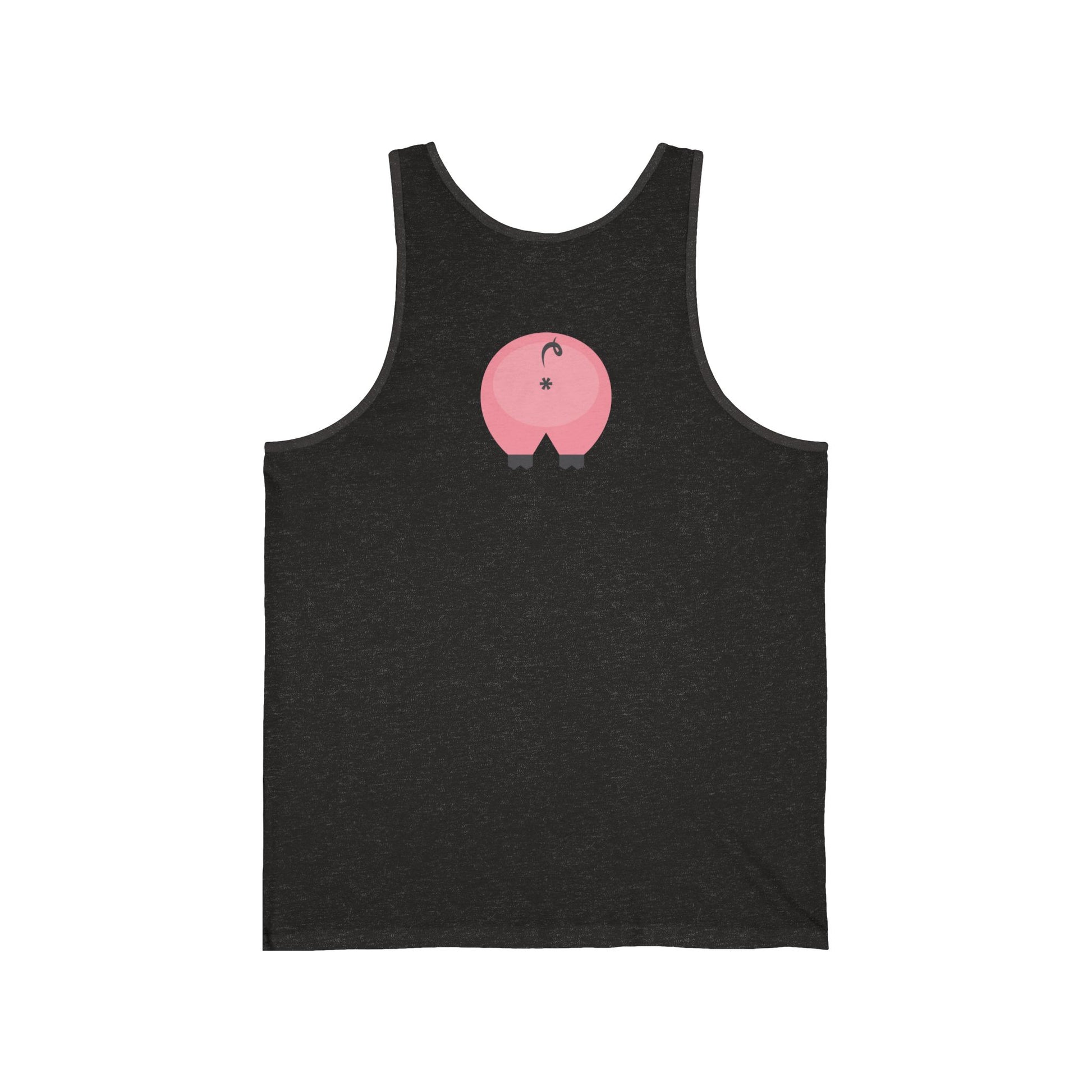 Pig Butt Clothing Stuff > Shirts & Tops > Jersey Tank Top — graphic — Primary Image