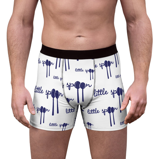 All Over Prints Little Spoon Pattern Boxer Briefs – Playful Print for Snuggling Partners
