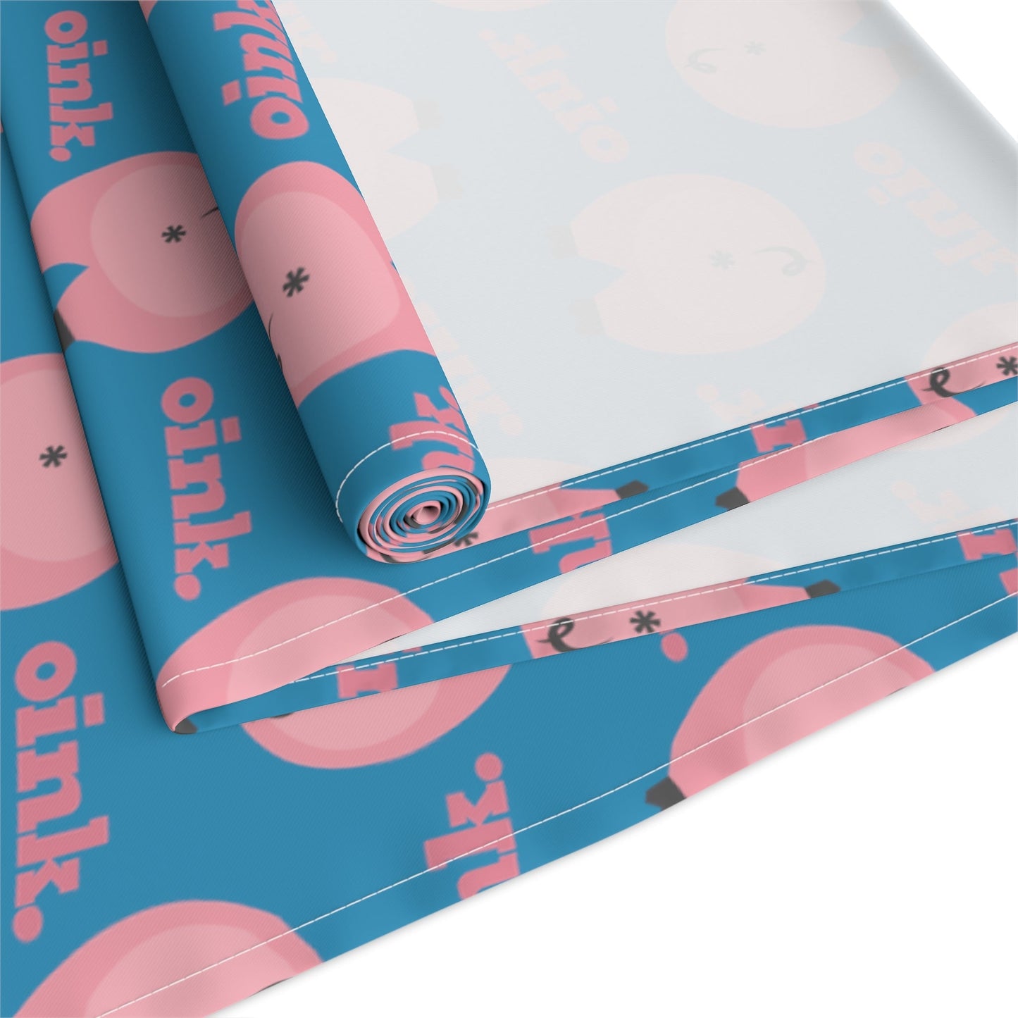 Home Stuff > Kitchen & Dining > Table Runner Gay Pig Table Runner – Bold, Queer Dining Decor with Piggy Sass