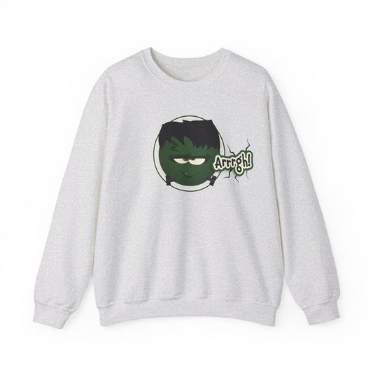 Sweatshirt Crew neck Men's Clothing Regular fit Sweatshirts Unisex Women's Clothing Ash
