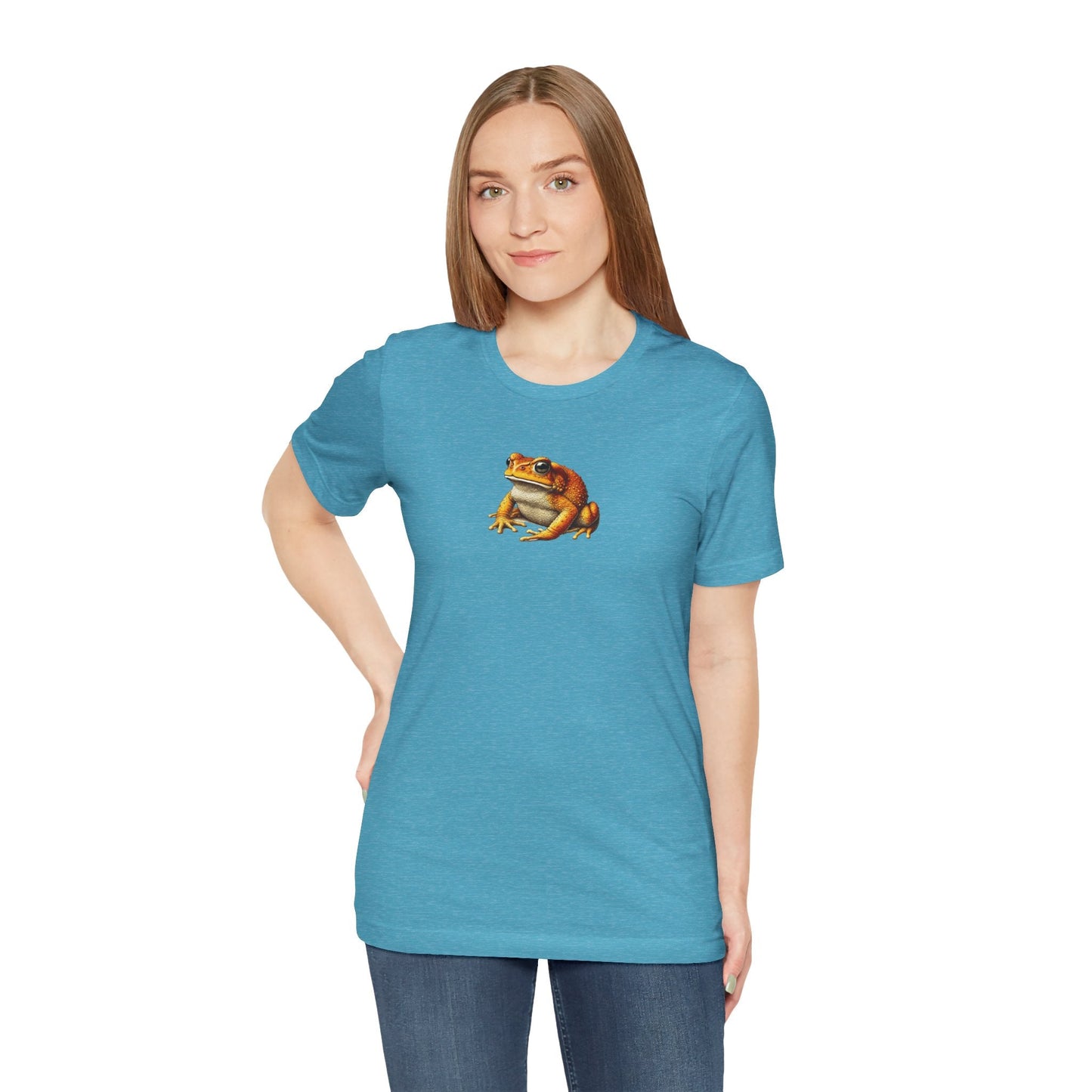 Clothing Stuff > Shirts & Tops > Lightweight Jersey Tee Frog T-Shirt for Biology Nerds | 8 Species Available | Unisex Lightweight Tee