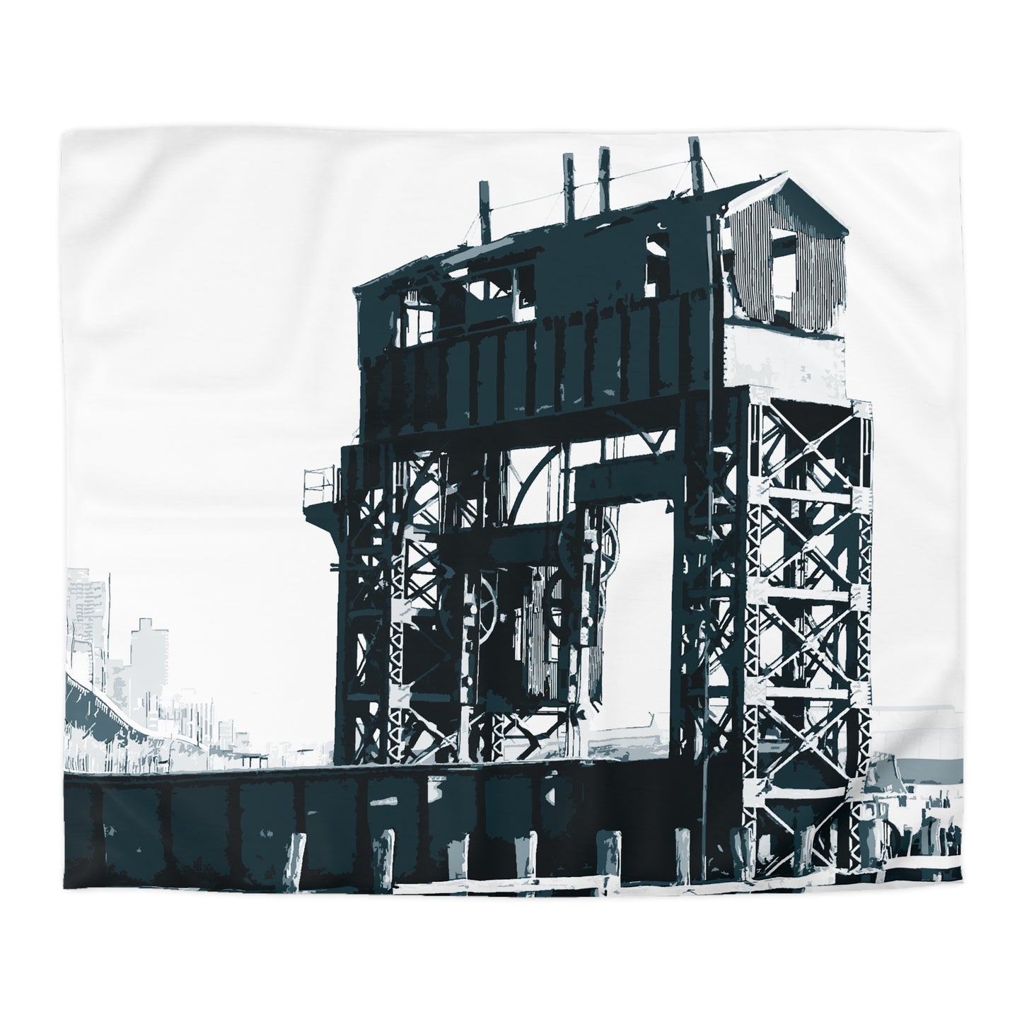 UWS Urban Decay Microfiber Duvet Cover — Graphic — Detail