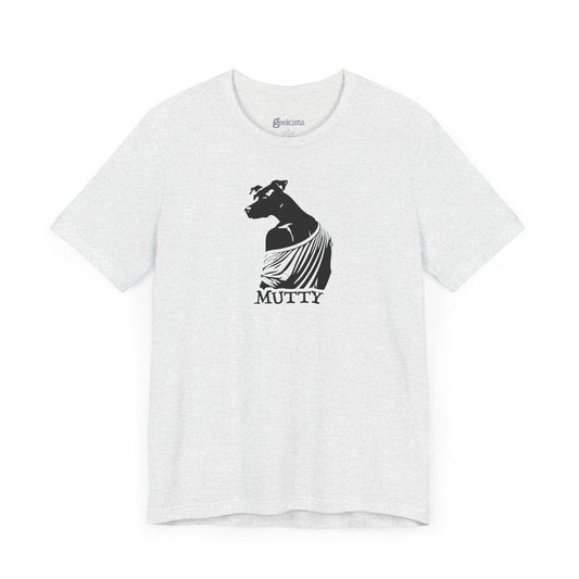 Mutty Dog Graphic Tee for Dog Nerds – Funny Lightweight Unisex T-Shirt | Made in USA, Free Shipping