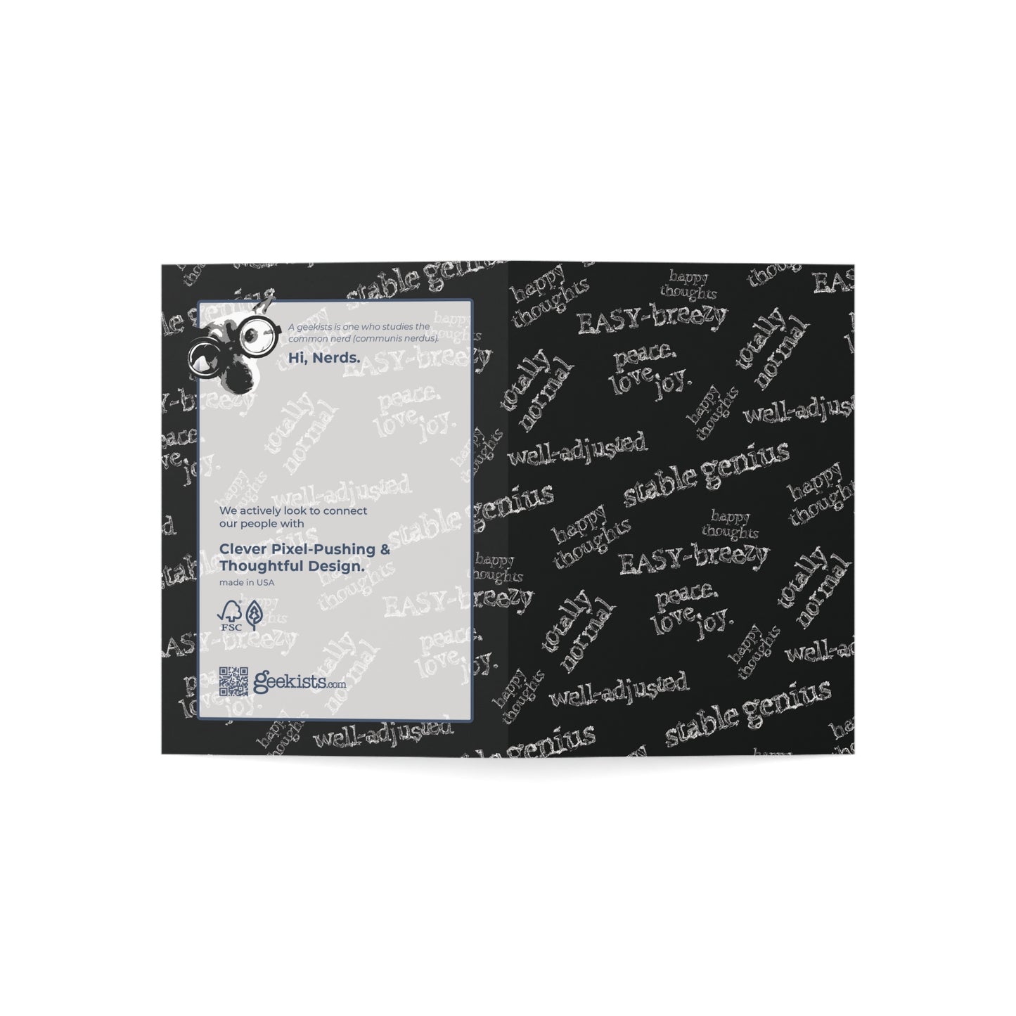 Ironic Sayings Greeting Card Set | Funny & Passive-Aggressive Notes