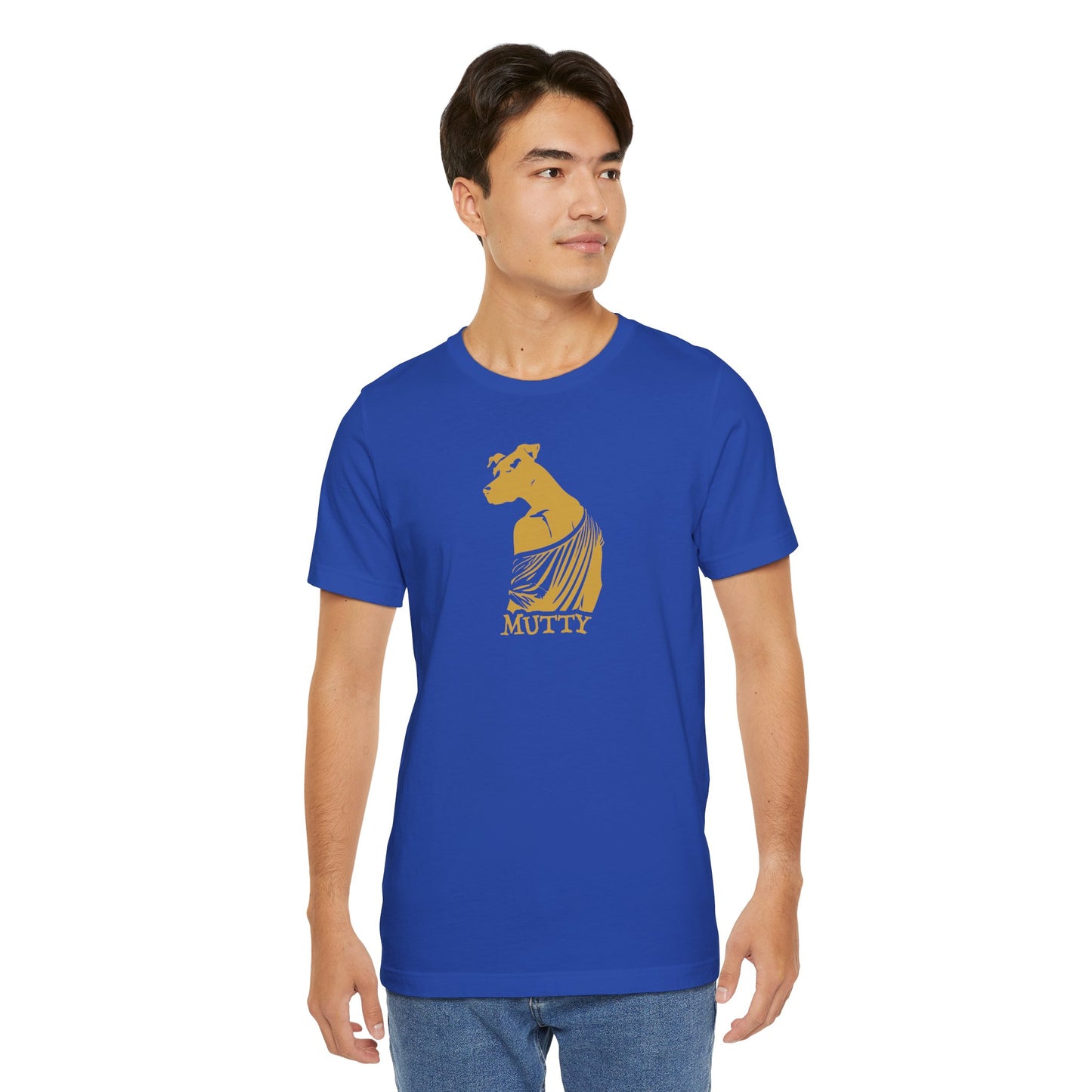 Mutty Dog Graphic Tee for Dog Nerds – Funny Lightweight Unisex T-Shirt | Made in USA, Free Shipping