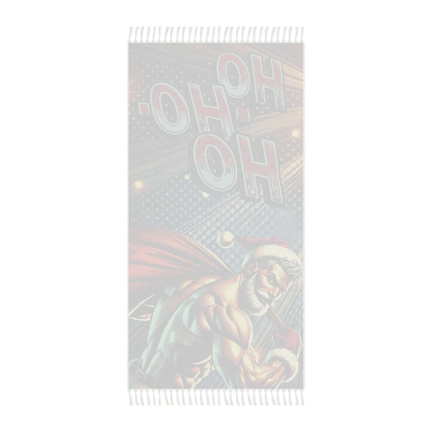 Home Decor Sexy Santa Boho Beach Cloth Blanket | Warm Campfire Throw