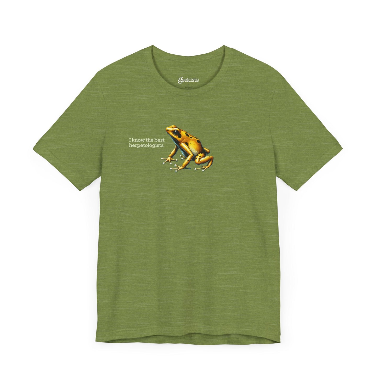 T-Shirt Frog T-Shirt for Herpetology Nerds | 8 Species Available | Unisex Lightweight Biology Tee