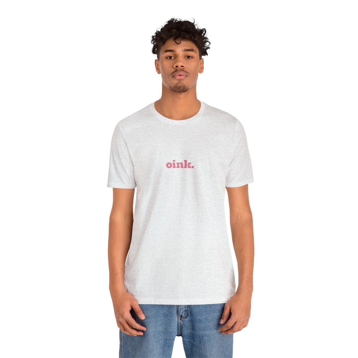 Clothing Stuff > Shirts & Tops > Short Sleeve Jersey Tee Funny Pig Butt Short Sleeve Jersey Tee – Cheeky Gift for Animal Lovers