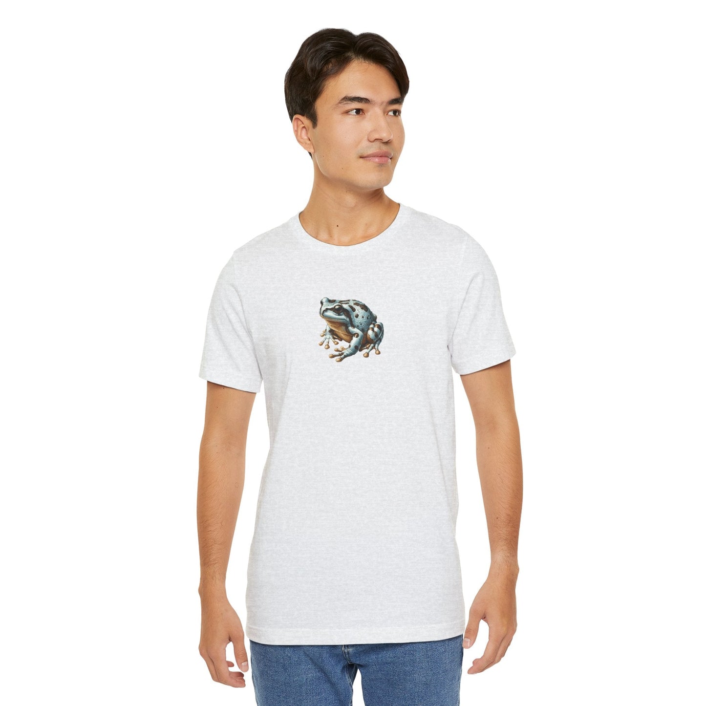 Clothing Stuff > Shirts & Tops > Lightweight Jersey Tee Frog T-Shirt for Biology Nerds | 8 Species Available | Unisex Lightweight Tee