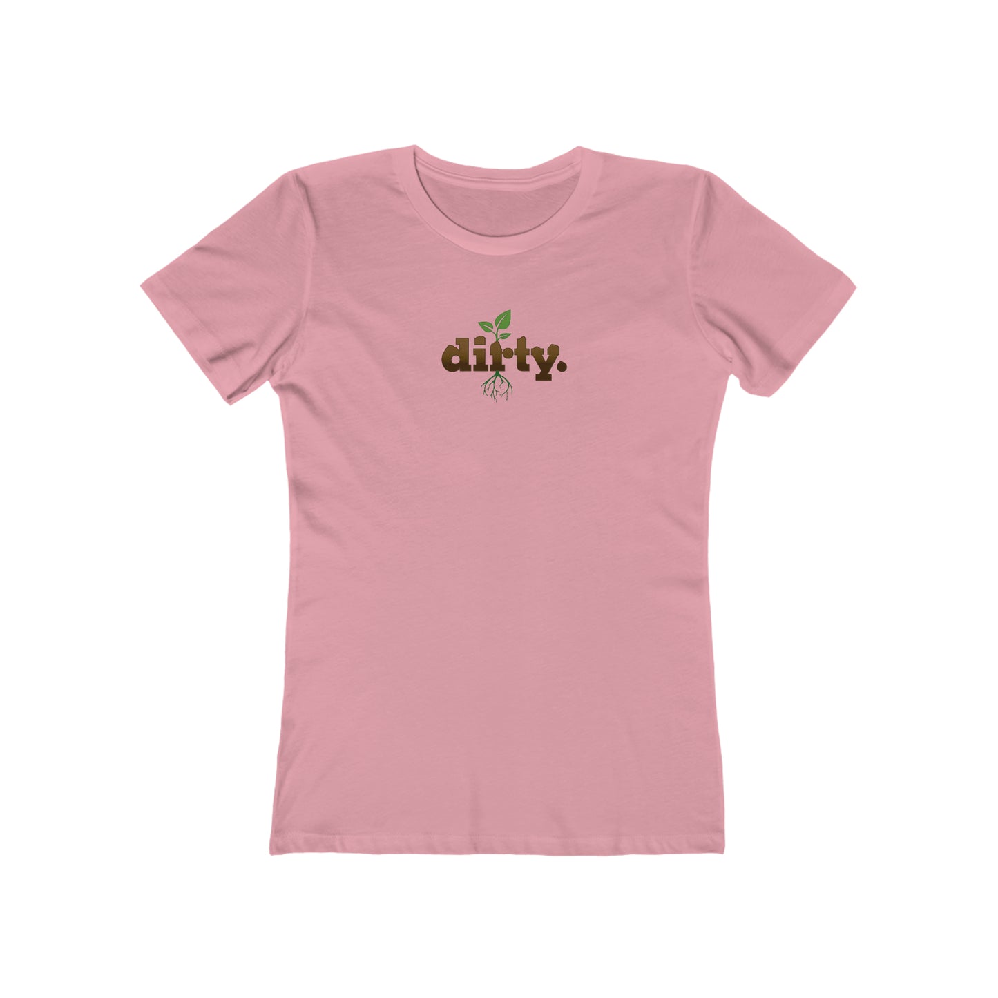 Dirty Gardening Women’s Slim Fit Tee — Graphic — Front