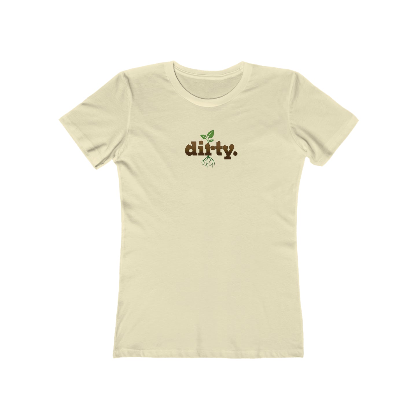 Dirty Gardening Women’s Slim Fit Tee — Graphic — Back