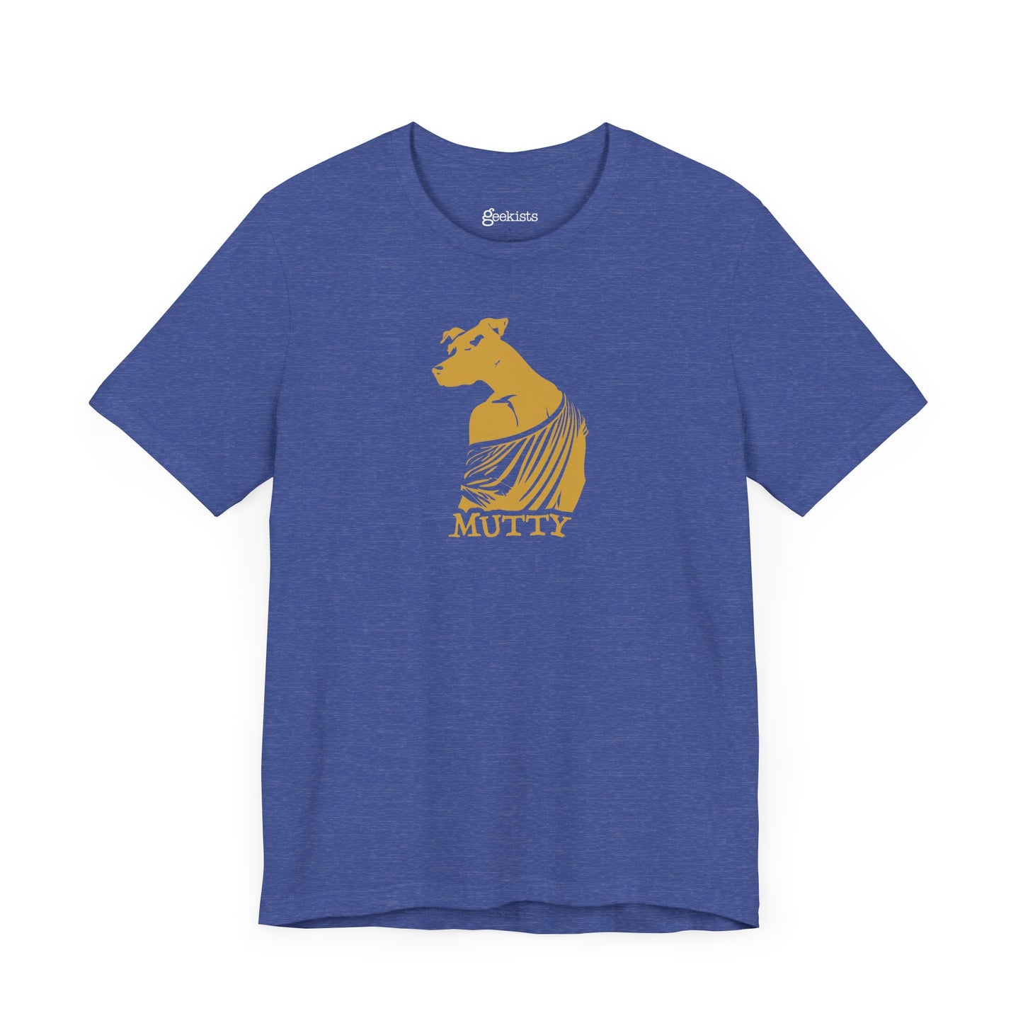 Mutty Dog Graphic Tee for Dog Nerds – Funny Lightweight Unisex T-Shirt | Made in USA, Free Shipping