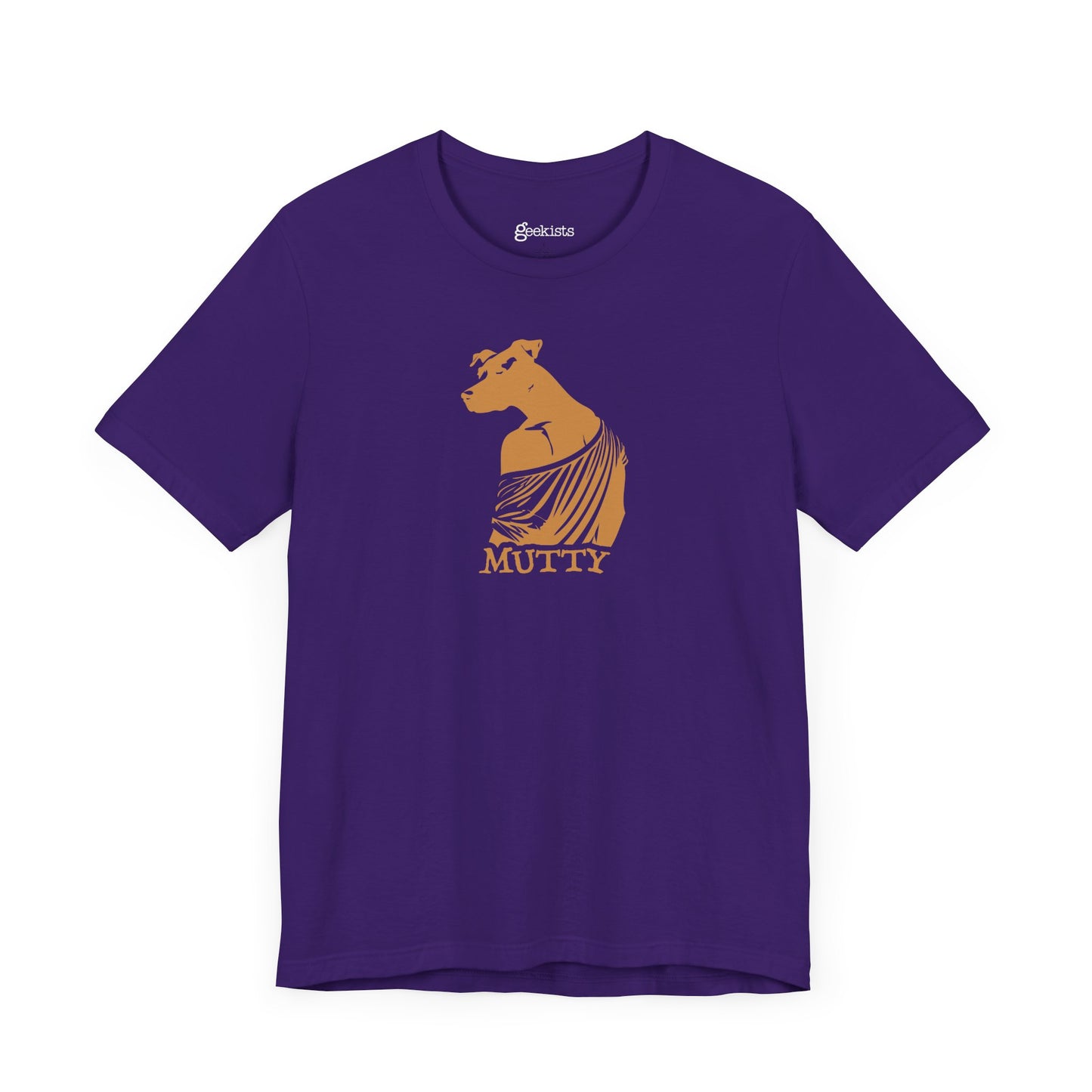 Mutty Dog Graphic Tee for Dog Nerds – Funny Lightweight Unisex T-Shirt | Made in USA, Free Shipping