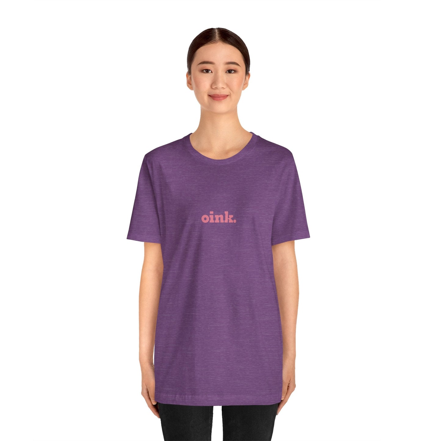 Clothing Stuff > Shirts & Tops > Short Sleeve Jersey Tee Funny Pig Butt Short Sleeve Jersey Tee – Cheeky Gift for Animal Lovers