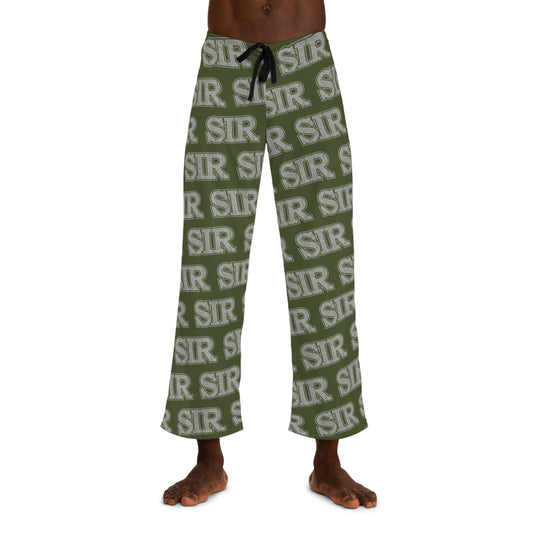 sir alpha guy military nerd pajama bottoms – distressed military pattern – xs