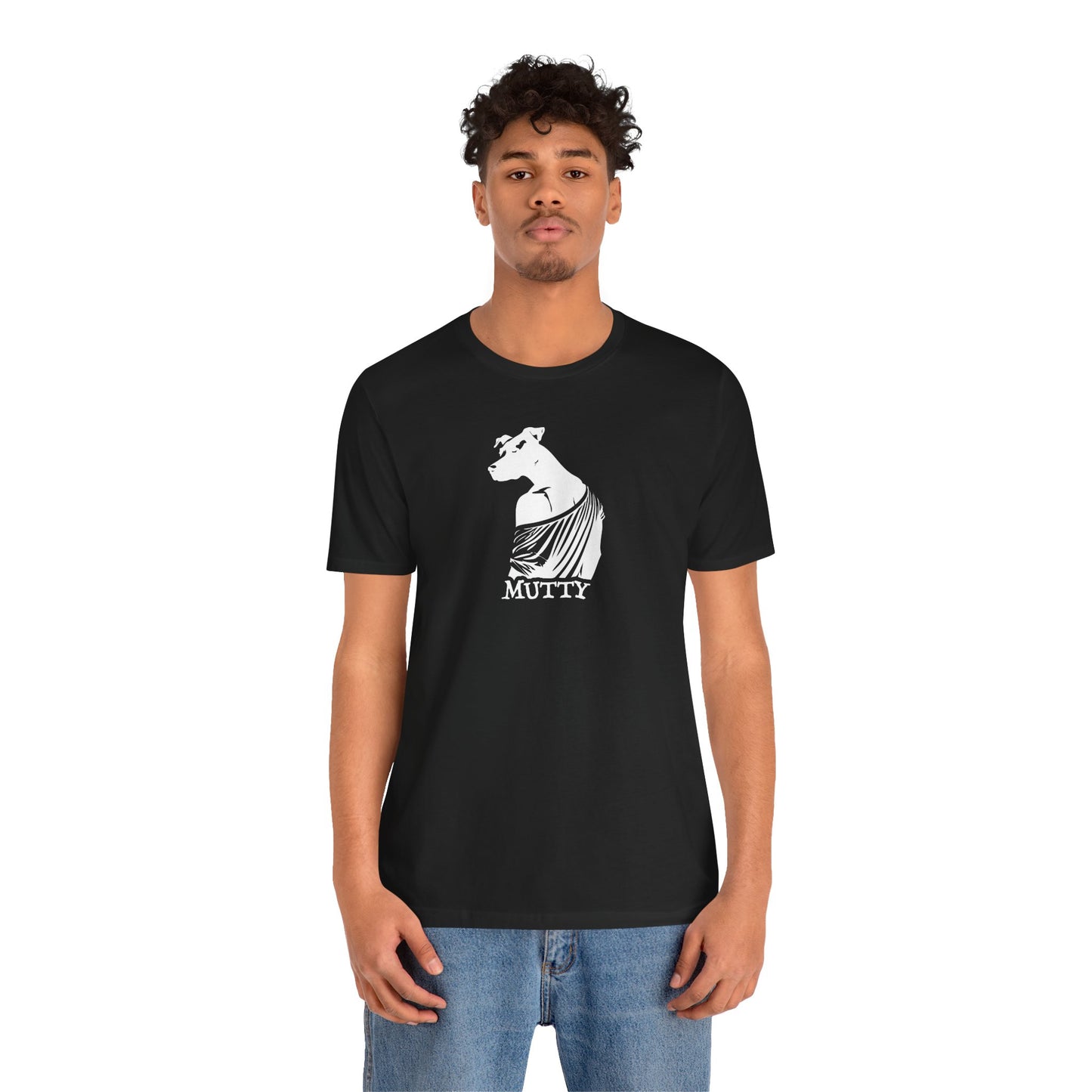 Mutty Dog Graphic Tee for Dog Nerds – Funny Lightweight Unisex T-Shirt | Made in USA, Free Shipping