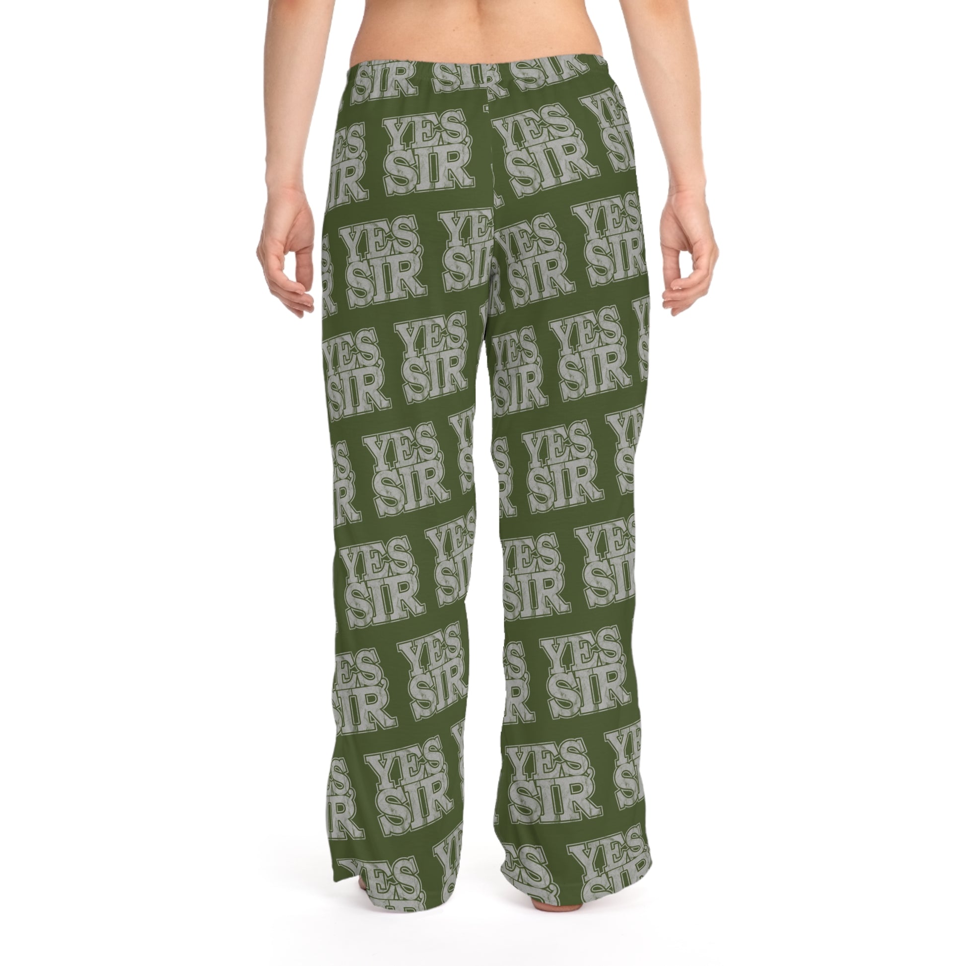 yes sir alpha guy military nerd pajama bottoms – distressed military pattern – l