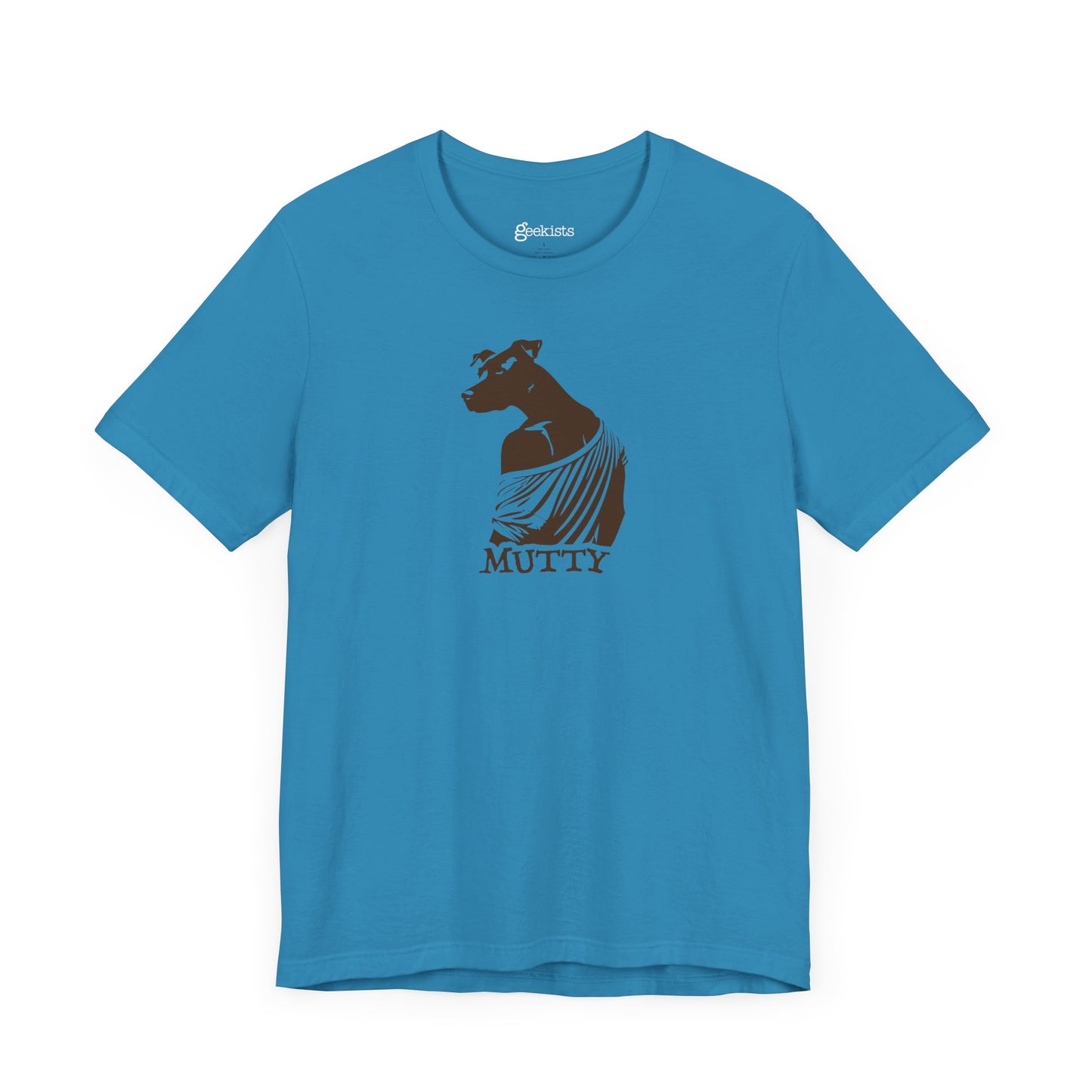 Mutty Dog Graphic Tee for Dog Nerds – Funny Lightweight Unisex T-Shirt | Made in USA, Free Shipping