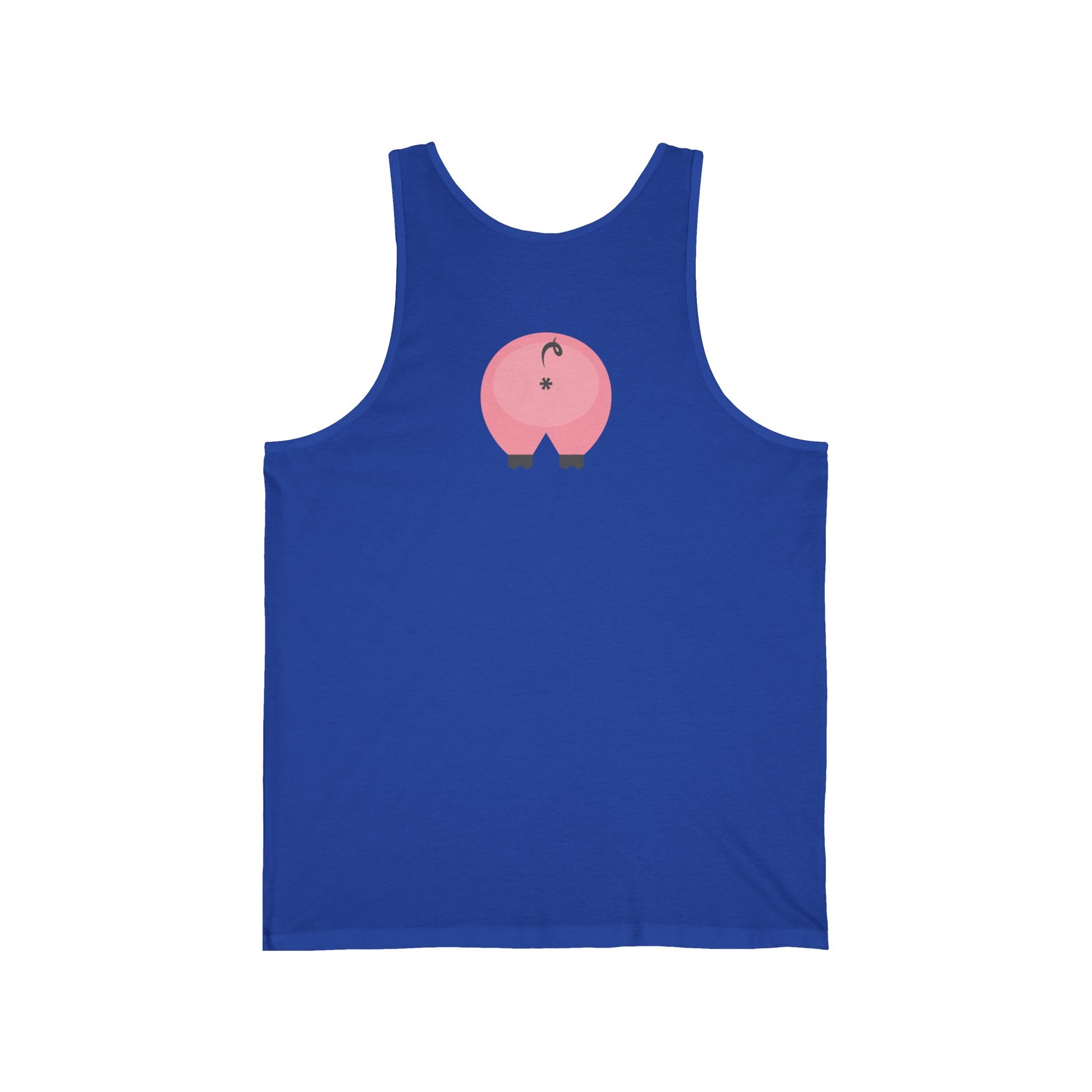 Pig Butt Clothing Stuff > Shirts & Tops > Jersey Tank Top — graphic — Primary Image