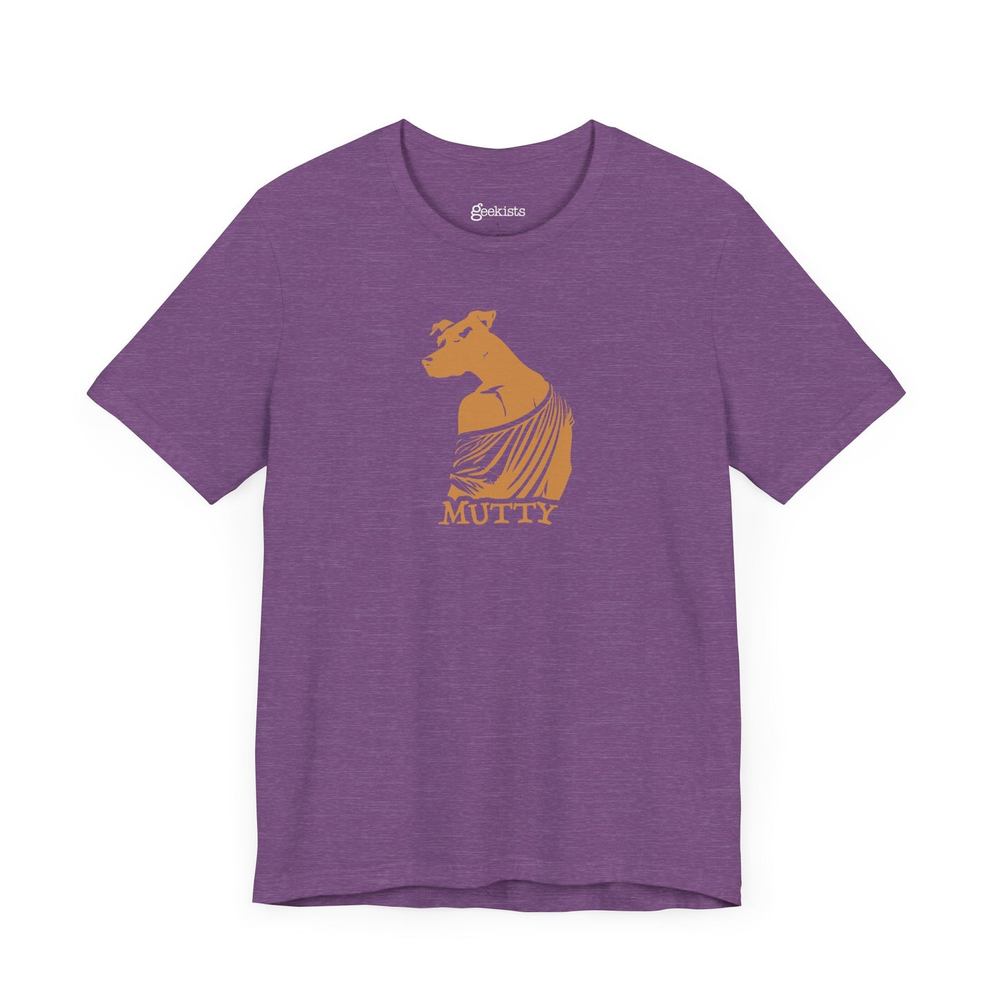 Mutty Dog Graphic Tee for Dog Nerds – Funny Lightweight Unisex T-Shirt | Made in USA, Free Shipping