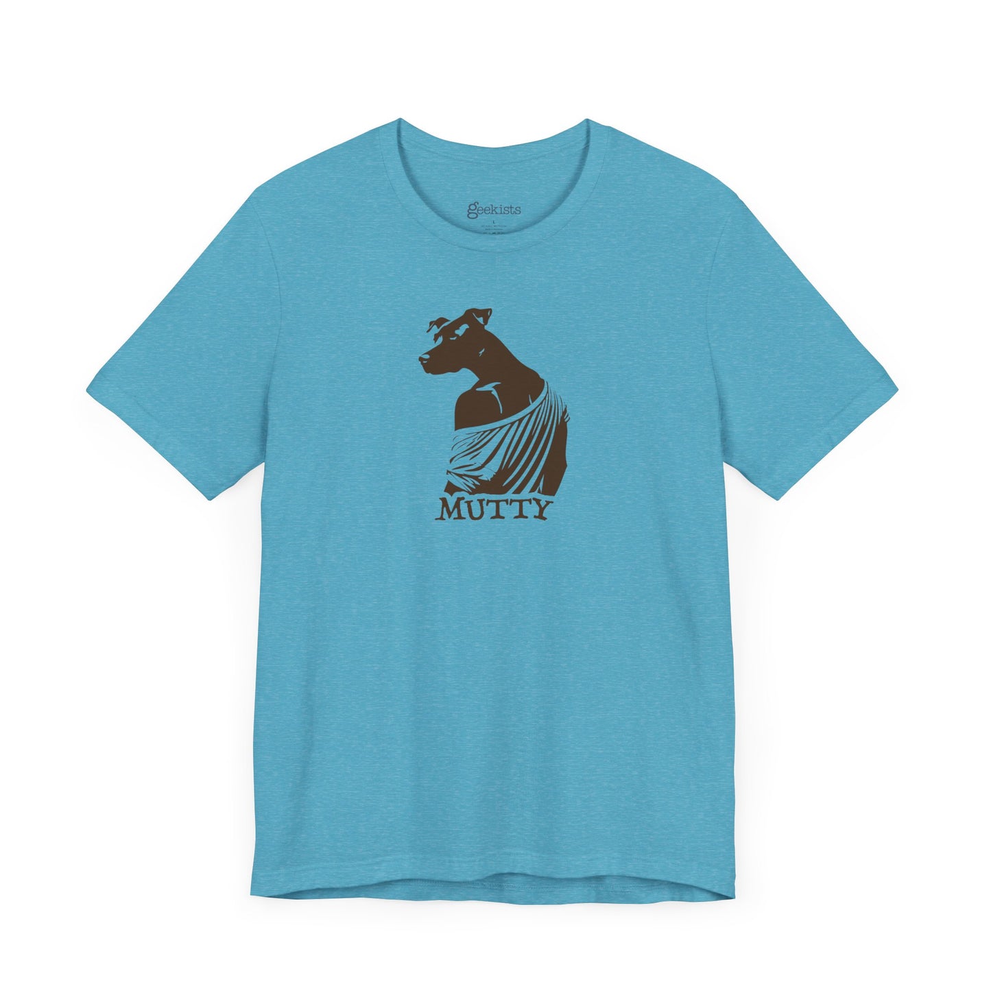 Mutty Dog Graphic Tee for Dog Nerds – Funny Lightweight Unisex T-Shirt | Made in USA, Free Shipping
