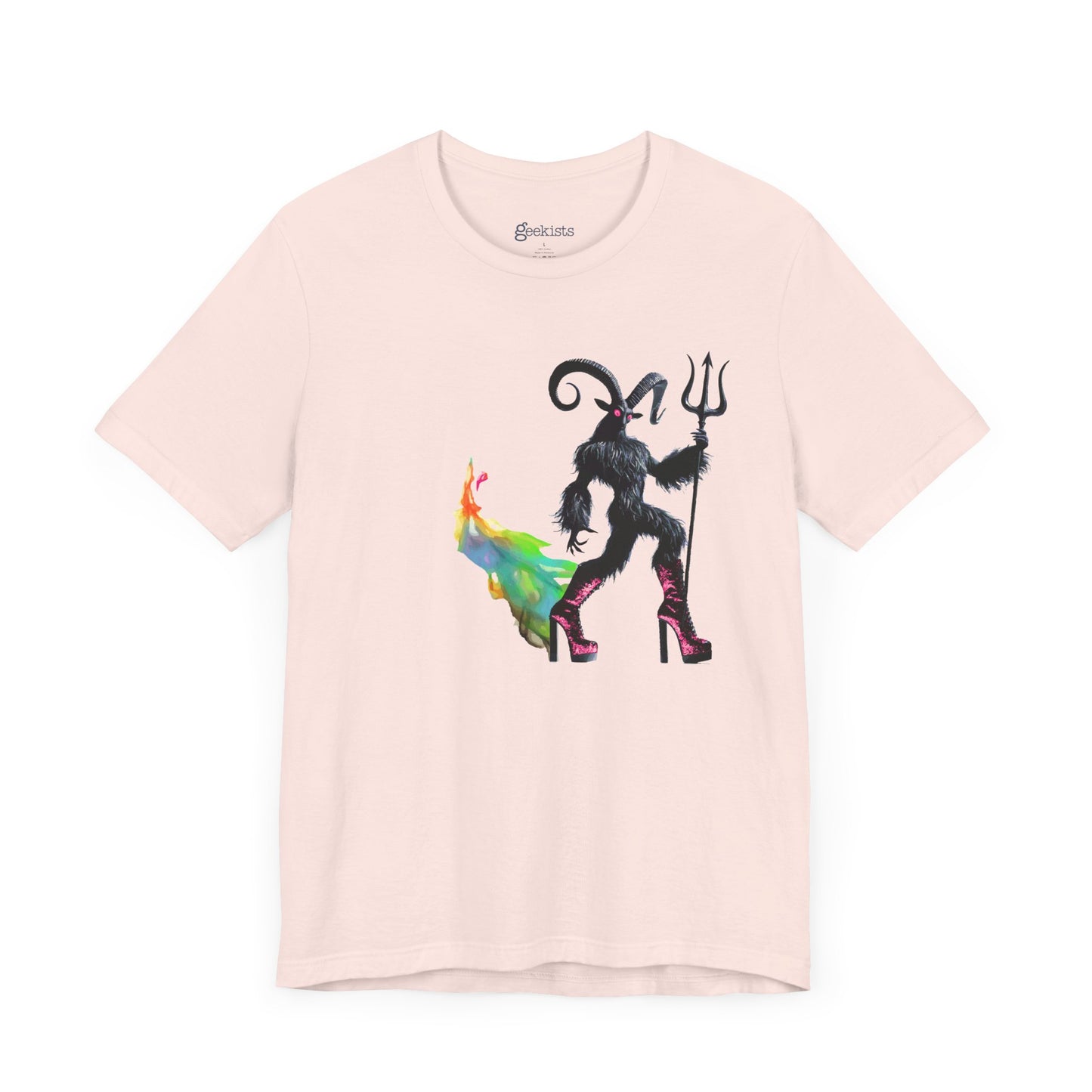 PriDE MONth Demon T-Shirt | Gay Demon Pride Tee | Queer Rainbow Graphic Shirt
