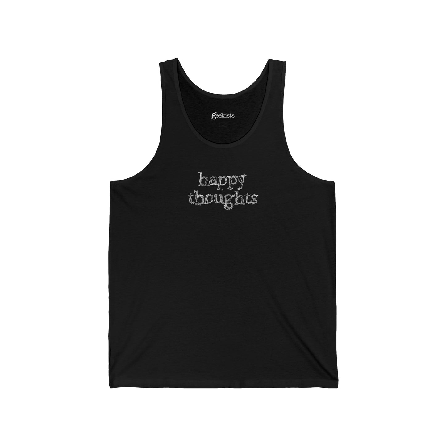Happy Thoughts Tank Top | Dark Humor Sleeveless Shirt