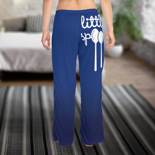All Over Prints Little Spoon Pajama Bottoms – Blue Lounge Pants · Cute Matching Gift for Her