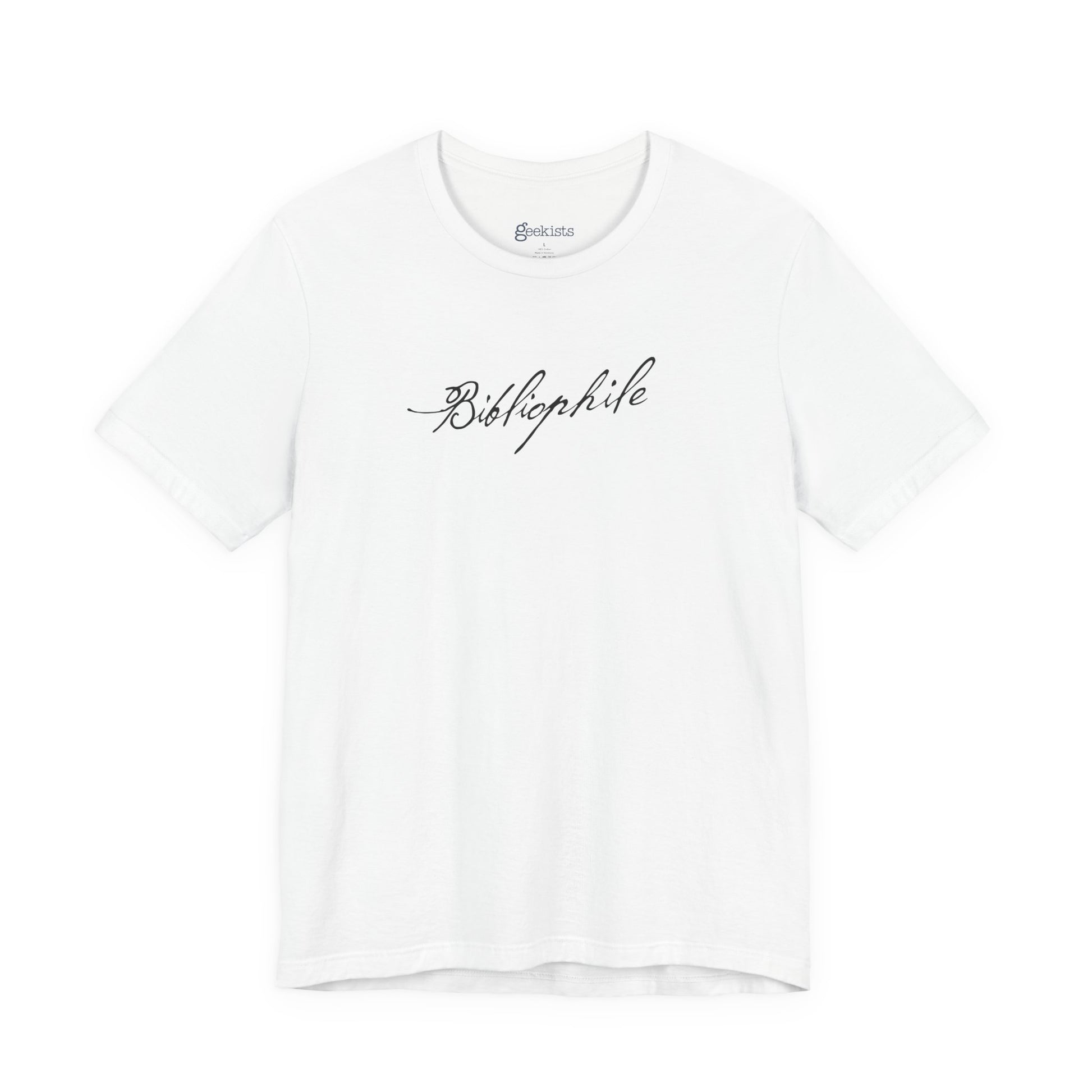 Proud Bibliophile Unisex T-Shirt — Literary Humor Tee