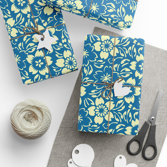 Paper Stuff > Gift Giving > Wrapping Paper Customize Me! Floral Wrapping Paper – Gift Wrap for Garden Nerds & Color Lovers