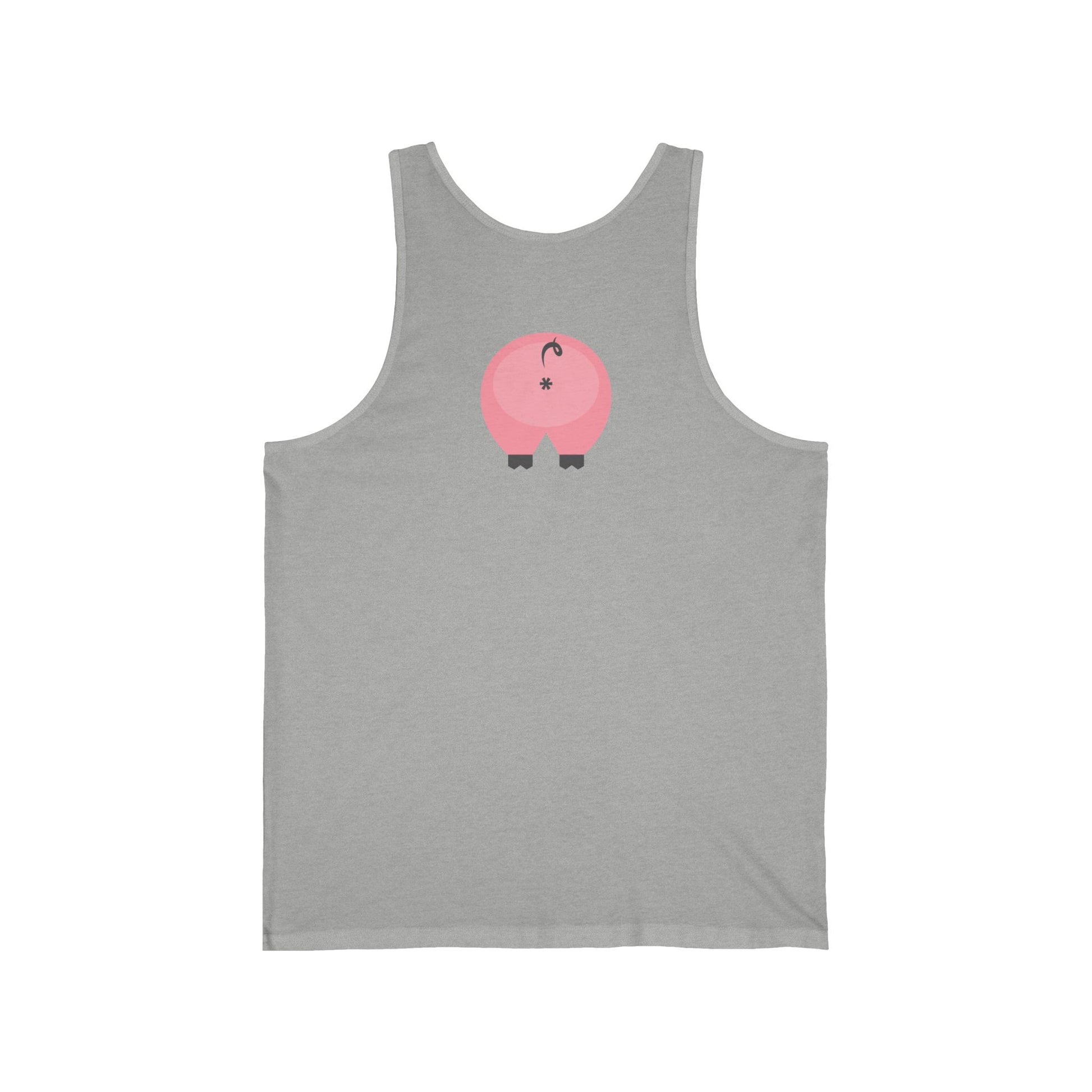 Pig Butt Clothing Stuff > Shirts & Tops > Jersey Tank Top — graphic — Primary Image