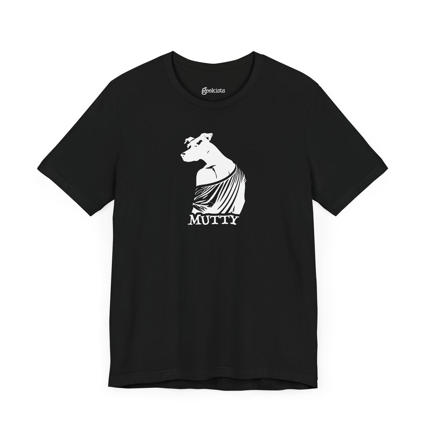 Mutty Dog Graphic Tee for Dog Nerds – Funny Lightweight Unisex T-Shirt | Made in USA, Free Shipping