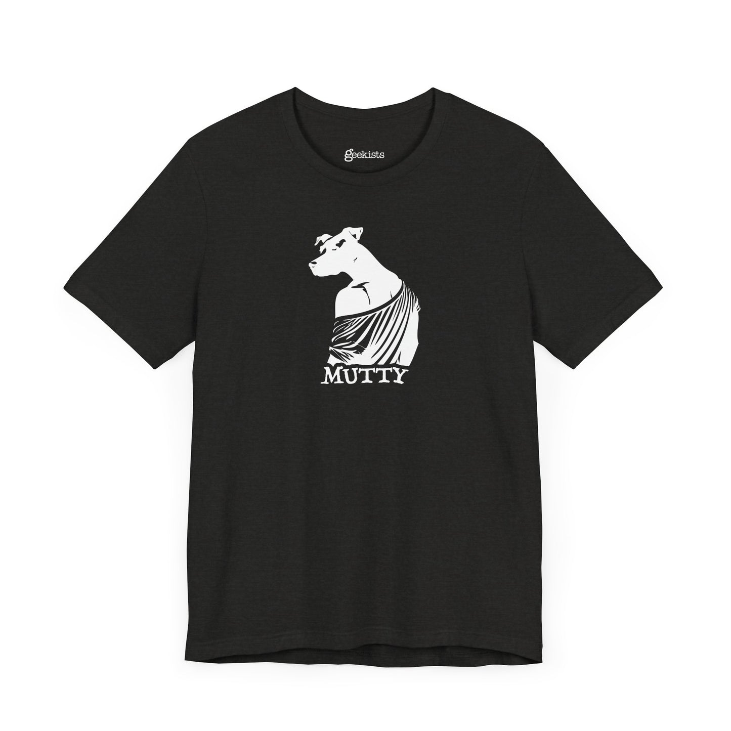 Mutty Dog Graphic Tee for Dog Nerds – Funny Lightweight Unisex T-Shirt | Made in USA, Free Shipping