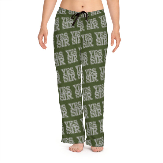yes sir alpha guy military nerd pajama bottoms – distressed military pattern – xs