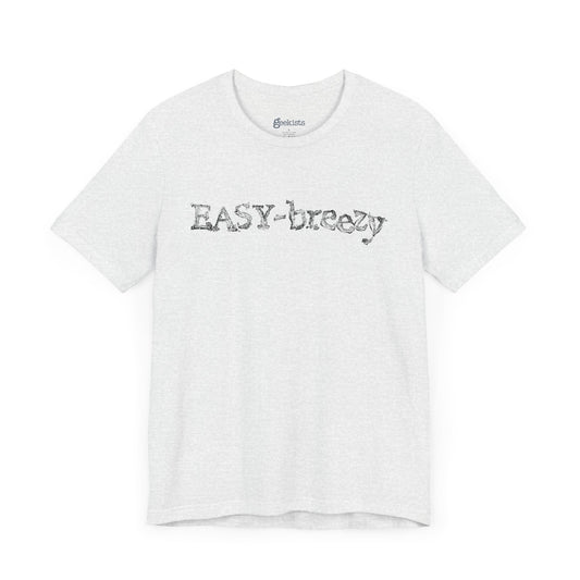 T-Shirt Crew neck Men's Clothing Retail Fit Short Sleeve T-shirts Unisex Ash