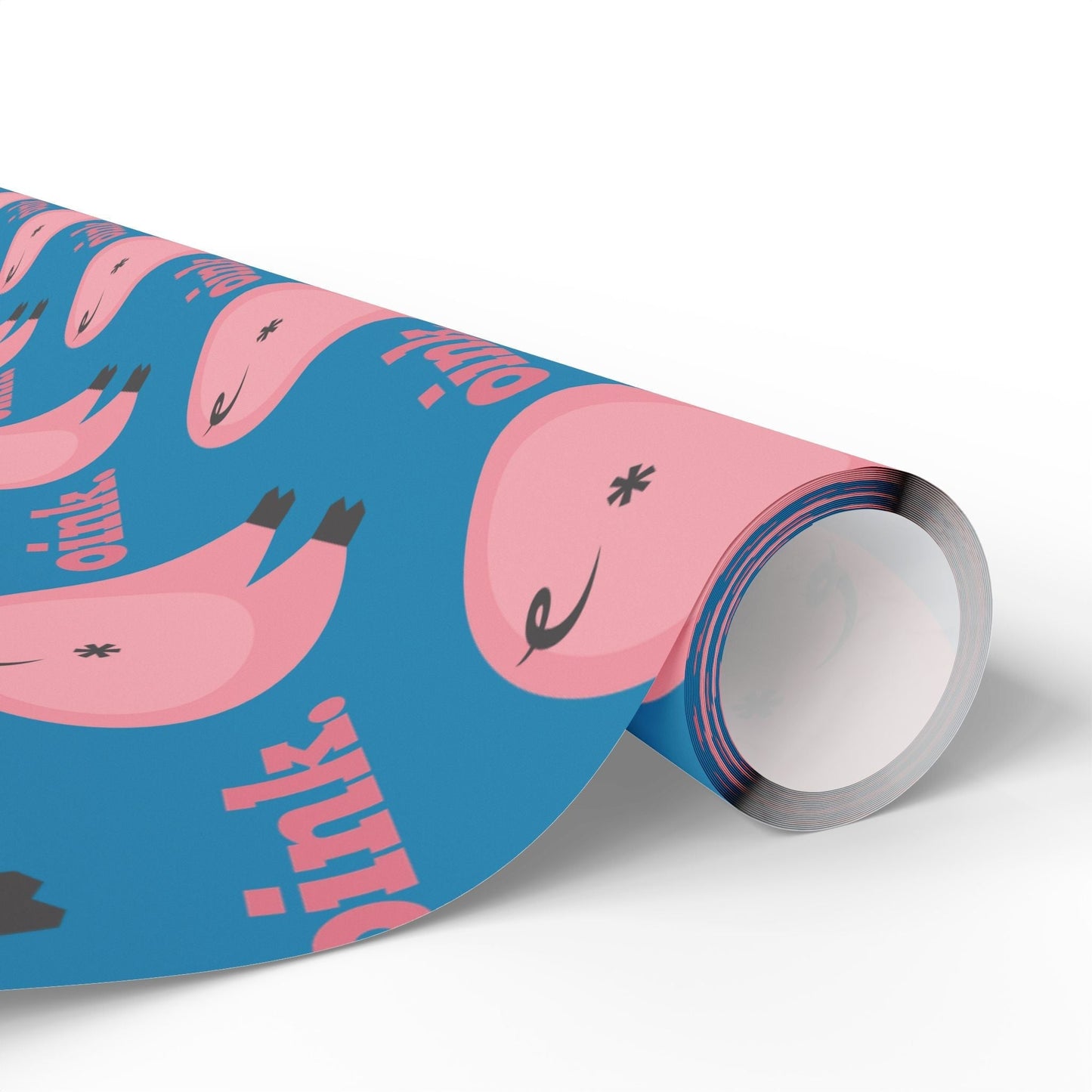 Paper Stuff > Gift Giving > Wrapping Paper Funny Pig Butt Pattern Wrapping Paper Roll – Quirky Gift for Animal Lovers
