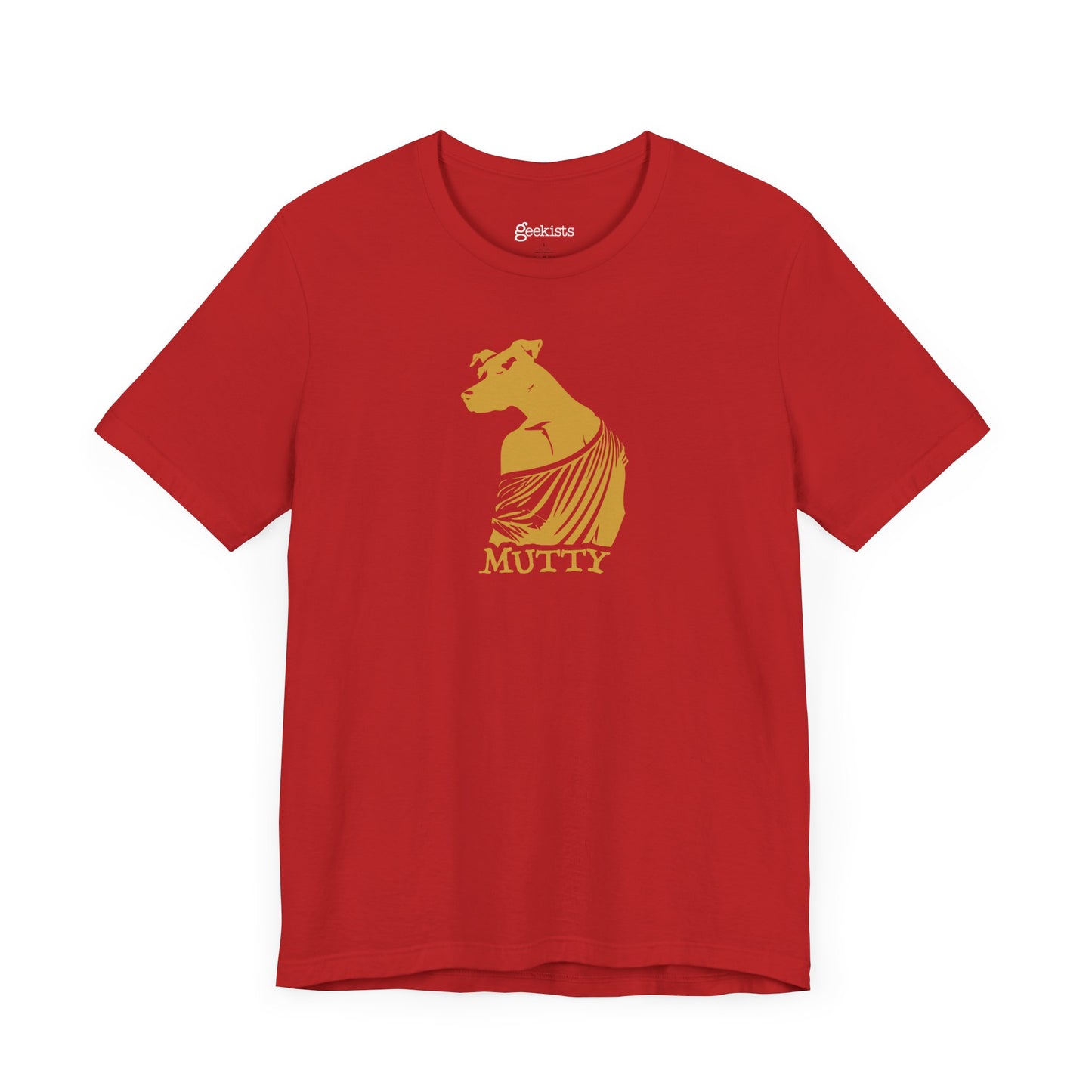 Mutty Dog Graphic Tee for Dog Nerds – Funny Lightweight Unisex T-Shirt | Made in USA, Free Shipping