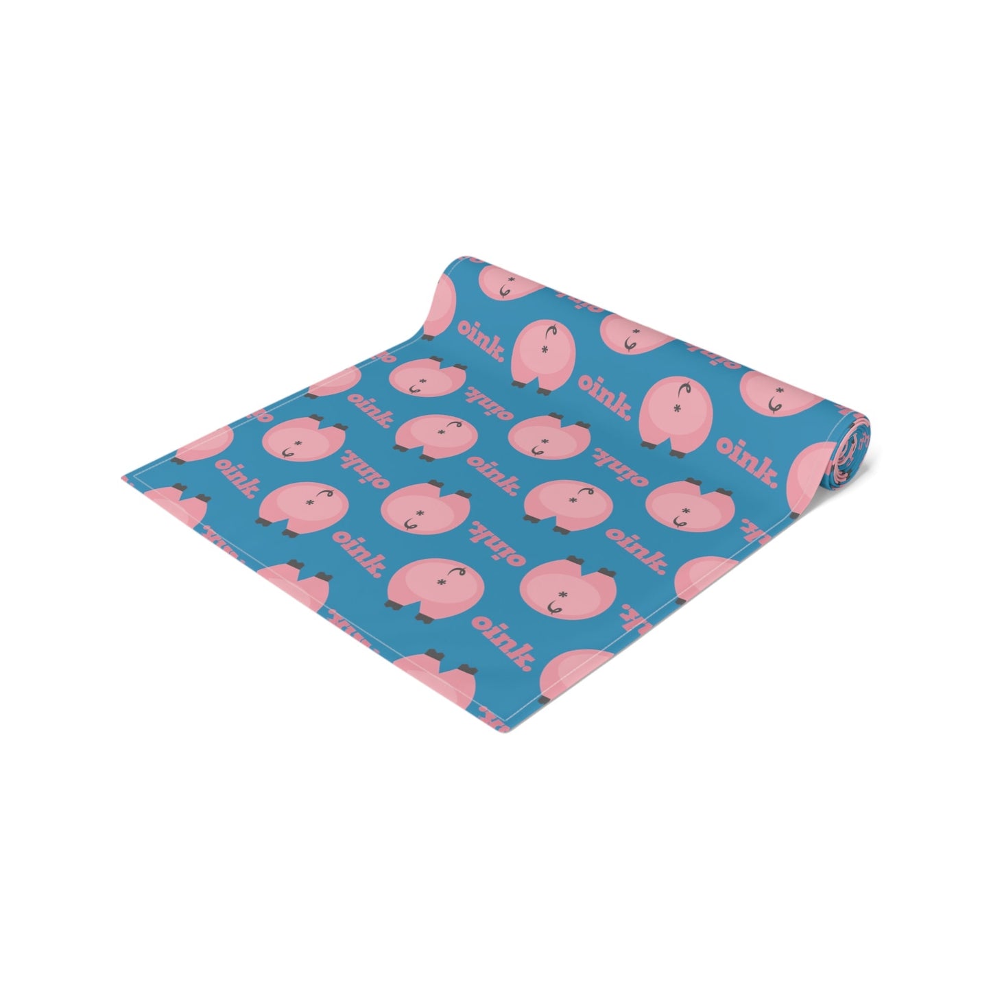 Home Stuff > Kitchen & Dining > Table Runner Gay Pig Table Runner – Bold, Queer Dining Decor with Piggy Sass