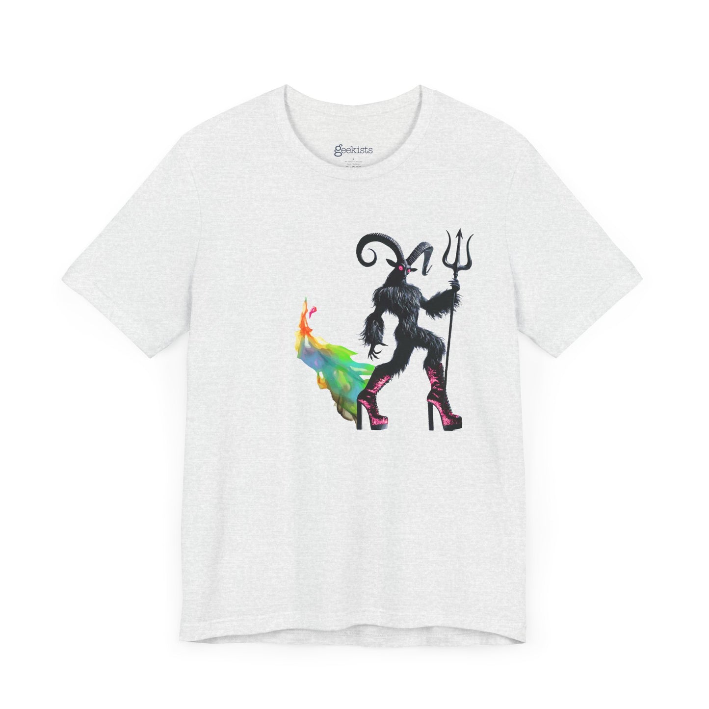 PriDE MONth Demon T-Shirt | Gay Demon Pride Tee | Queer Rainbow Graphic Shirt