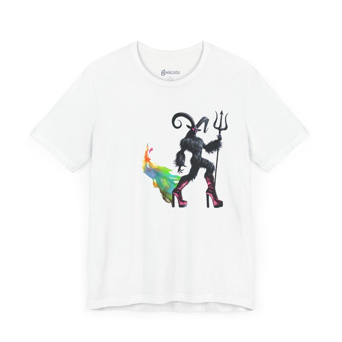 PriDE MONth Demon T-Shirt | Gay Demon Pride Tee | Queer Rainbow Graphic Shirt
