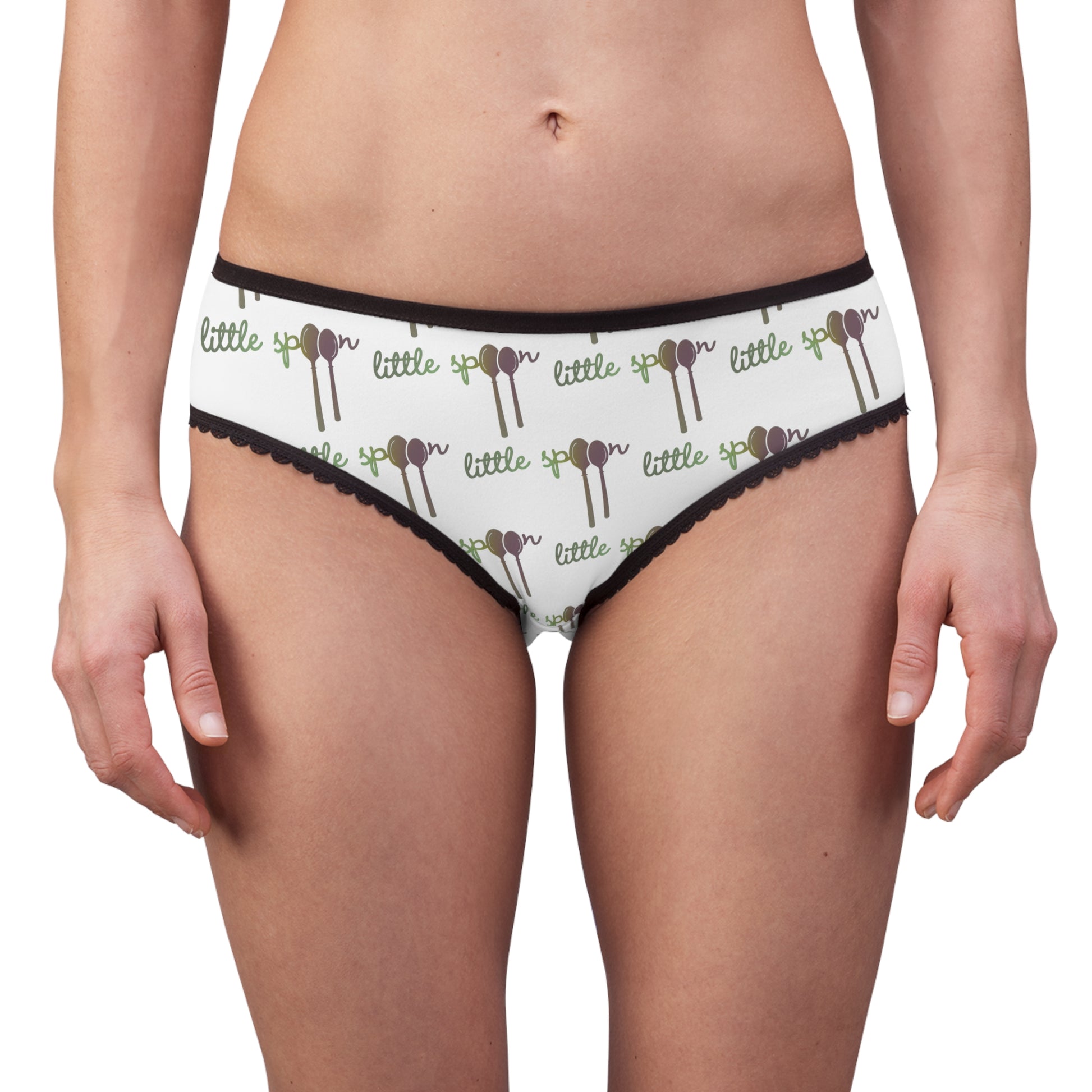 Little Spoon Womens Briefs — Graphic — Back