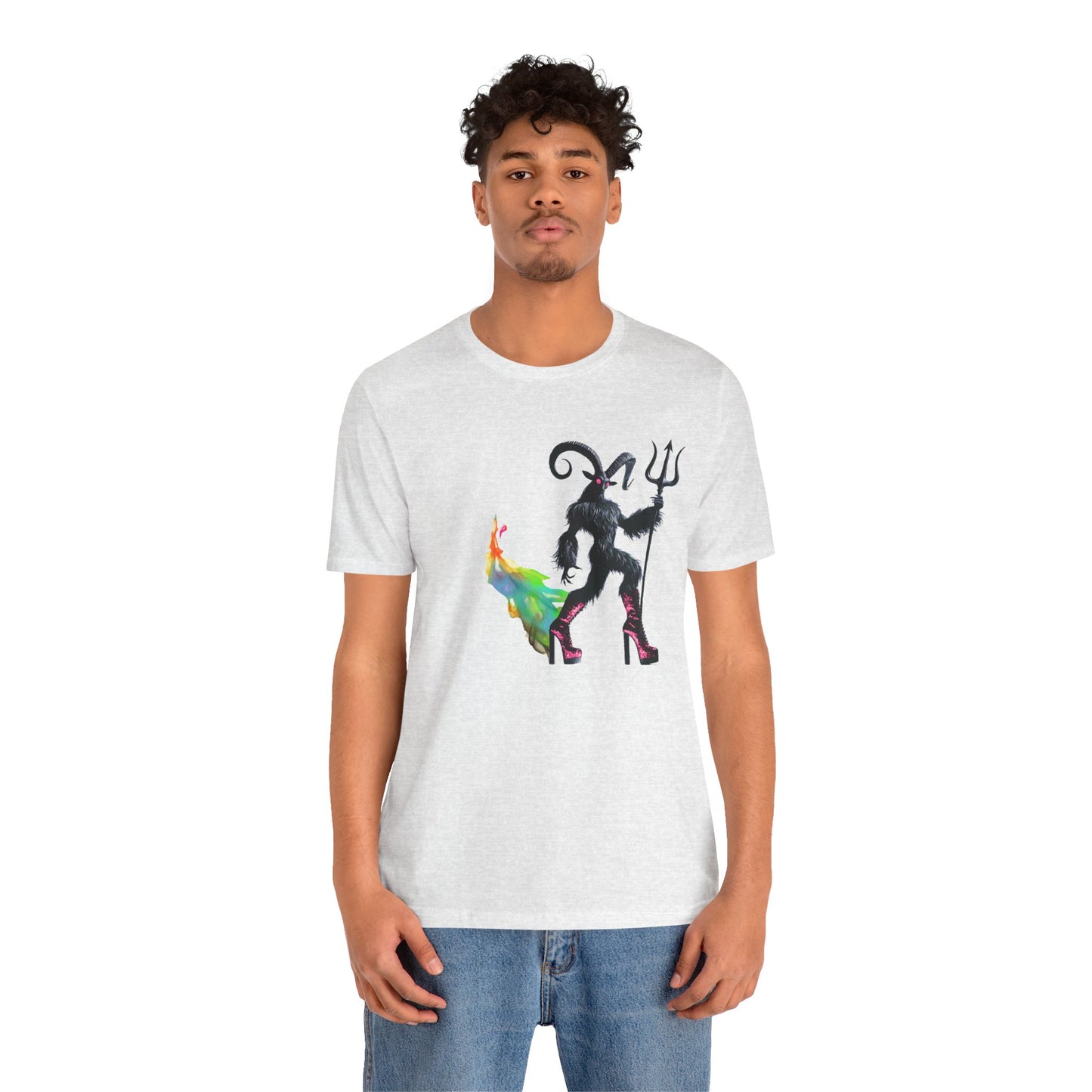 PriDE MONth Demon T-Shirt | Gay Demon Pride Tee | Queer Rainbow Graphic Shirt