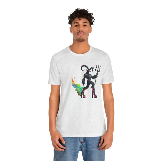 PriDE MONth Demon T-Shirt | Gay Demon Pride Tee | Queer Rainbow Graphic Shirt