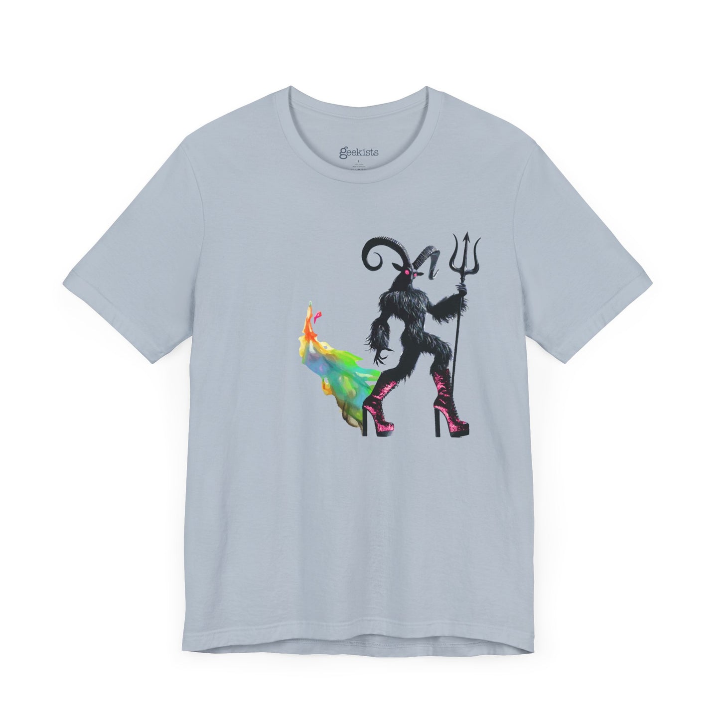 PriDE MONth Demon T-Shirt | Gay Demon Pride Tee | Queer Rainbow Graphic Shirt