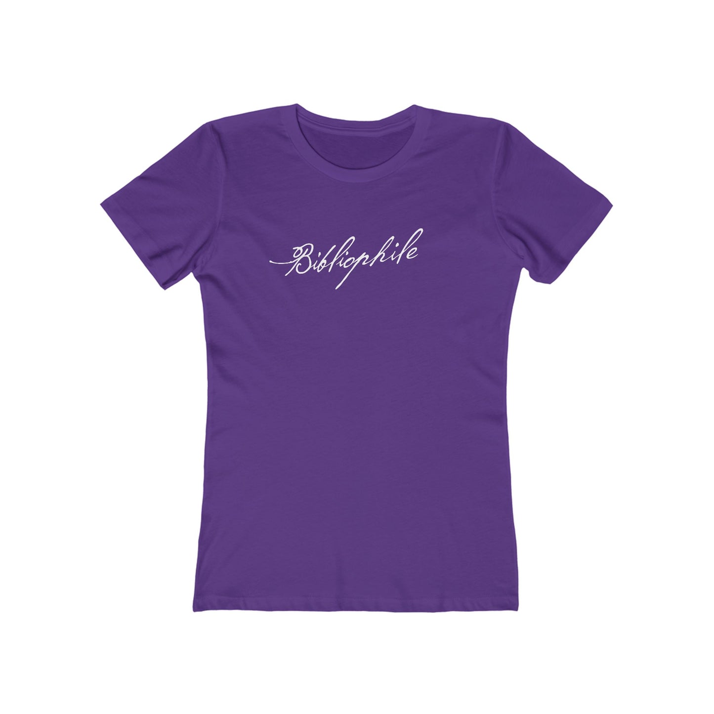 Proud Bibliophile Women’s T-Shirt — Bookish Style Shirt
