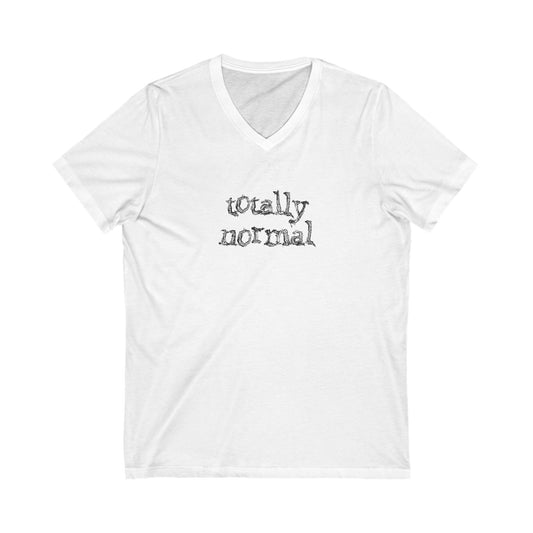 V-neck Men's Clothing Regular fit Short Sleeve T-shirts Unisex V-neck Women's Clothing White