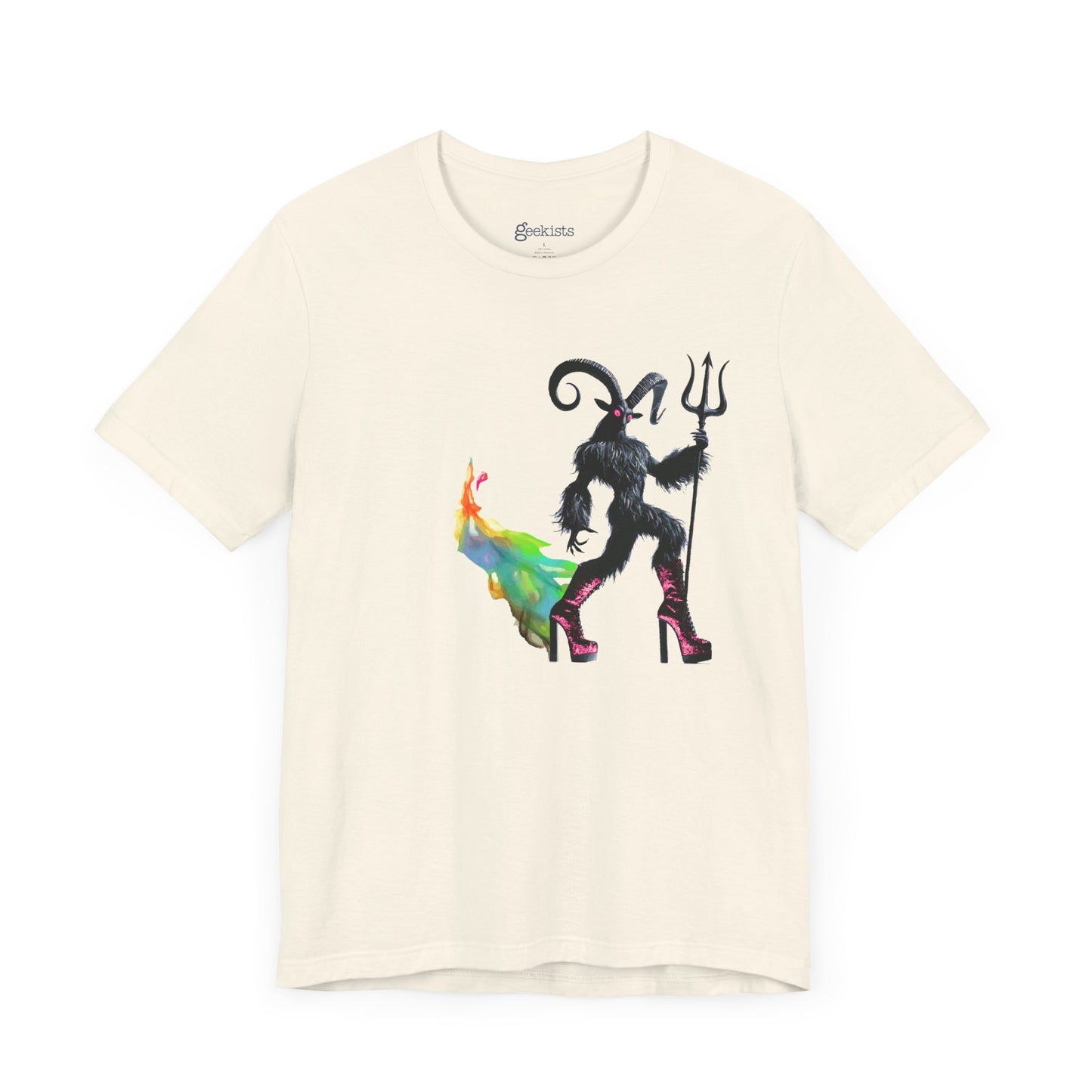 PriDE MONth Demon T-Shirt | Gay Demon Pride Tee | Queer Rainbow Graphic Shirt