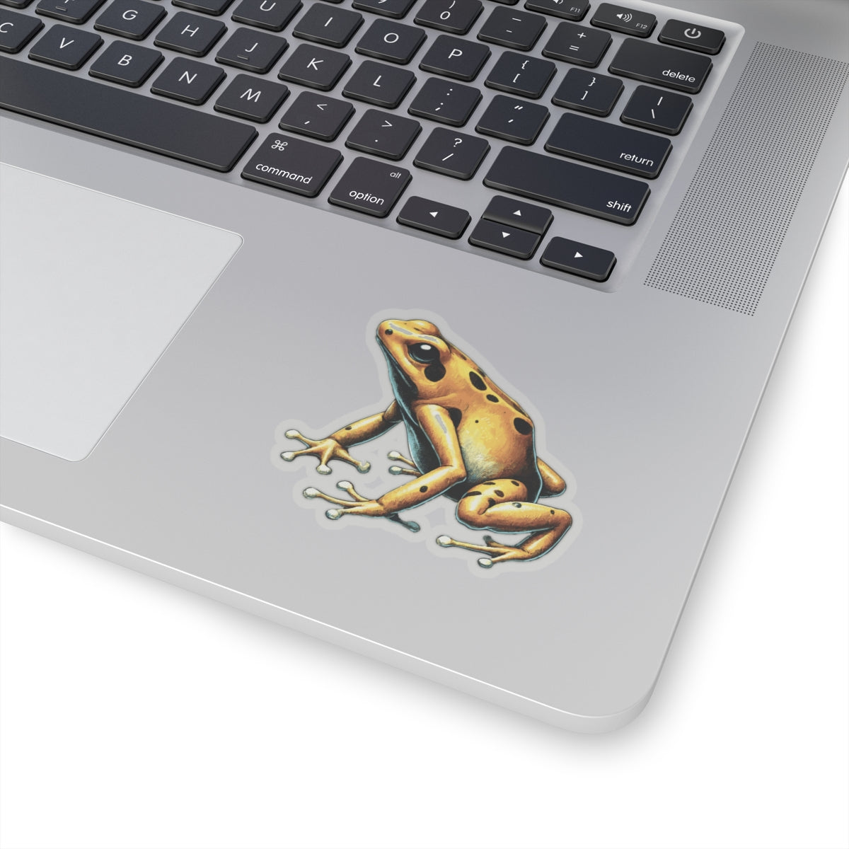 Golden Poison Dart Frog Stickers | Quirky Frog Gift for Biology Nerds | Peel-and-Play Fun