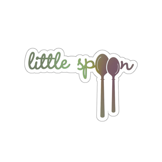 Little Spoon Large Vinyl Sticker — Graphic — Front